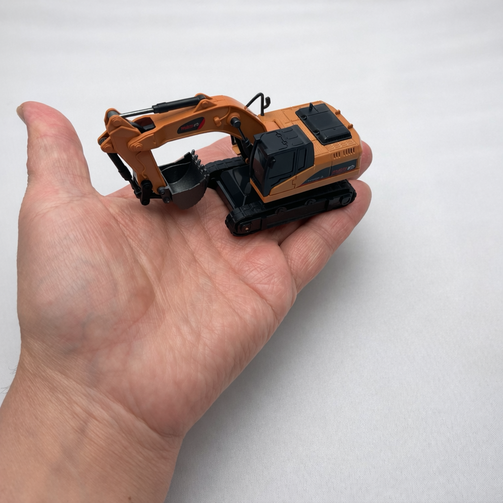 🚜 1/64スケール 精密RC建設車両シリーズ （ショベルカー／2台セット／3台セット）